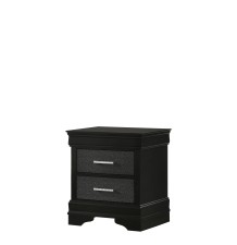 AMALIA BLACK BEDROOM SET