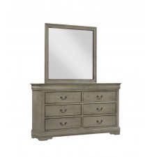 LOUIS PHILIP GREY BEDROOM SET