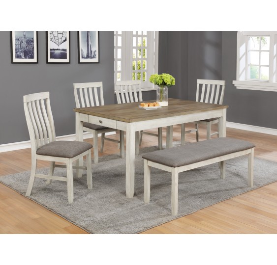 NINA DINING GROUP WHITE - 2217