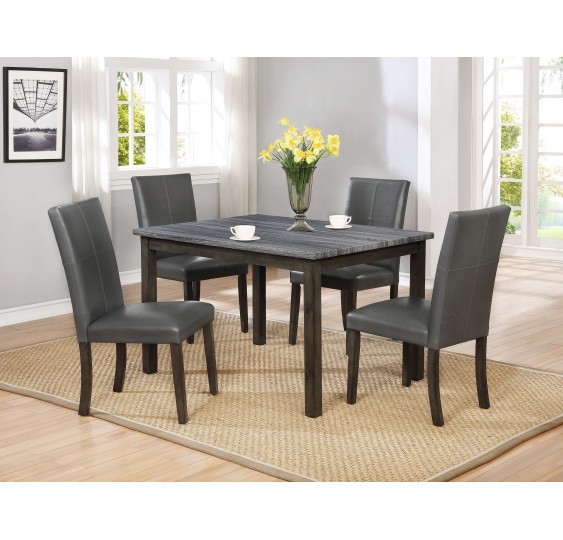 POMPEI GREY DINING GROUP - 2377