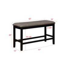 NINA COUNTER HEIGHT GROUP BLACK - 2715BK