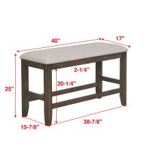 FULTON GREY COUNTER HEIGHT GROUP - 2727GY