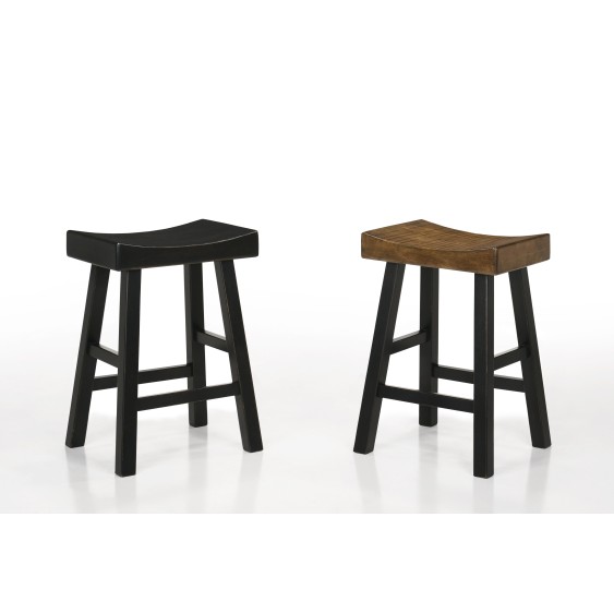 ARUBA 24" SADDLE STOOL - 2786