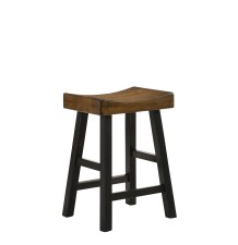 ARUBA 24" SADDLE STOOL - 2786