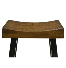 ARUBA 24" SADDLE STOOL - 2786