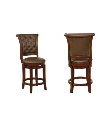 GRANVILLE SWIVEL COUNTER HEIGHT STOOL - 2792C-24-ESP