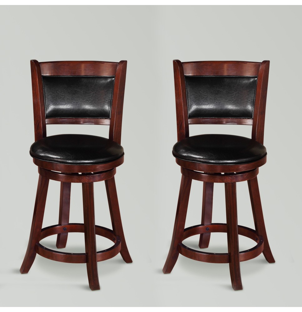 CECIL SWIVEL PUB STOOL 24" - 2798C-24