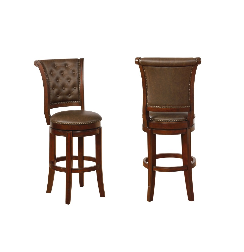 GRANVILLE SWIVEL BAR HEIGHT STOOL - 2992C-29-ESP