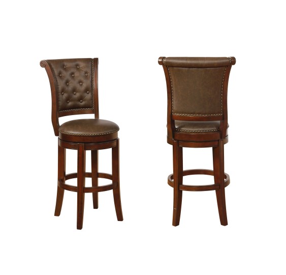 GRANVILLE SWIVEL BAR HEIGHT STOOL - 2992C-29-ESP