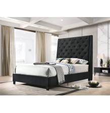 CHANTILLY BED BLACK