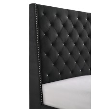 CHANTILLY BED BLACK