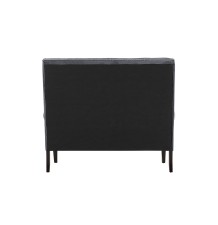 Odina Loveseat Chair Black - 4943