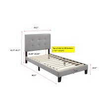 RIGBY PLATFORM BED