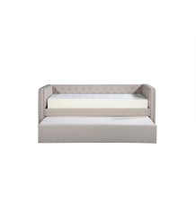 Trina Ivory Twin Daybed with Trundle