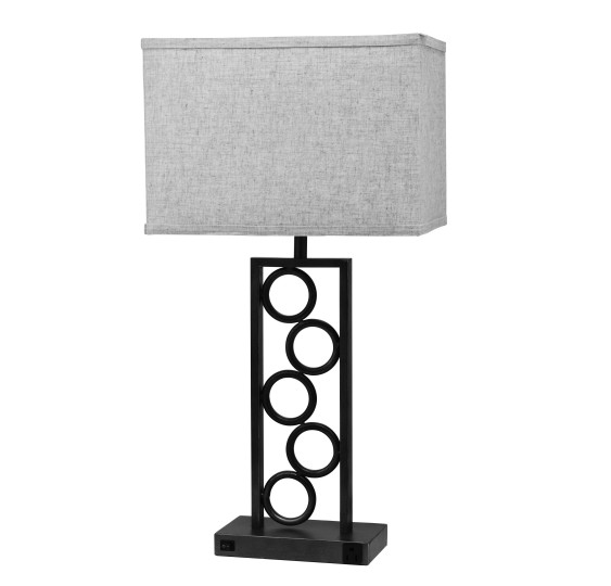 STACK CIRCLE LAMP WI