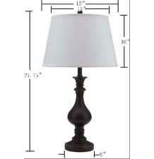 DAYA 2-PC TABLE LAMP 1-PC FLOOR LAMP