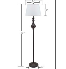 DAYA 2-PC TABLE LAMP 1-PC FLOOR LAMP