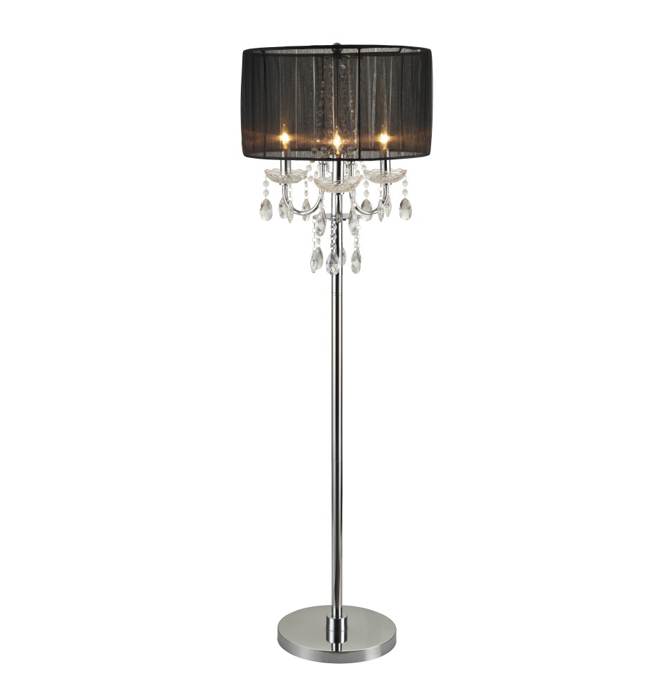 CHANDELIER FLOOR LAMP