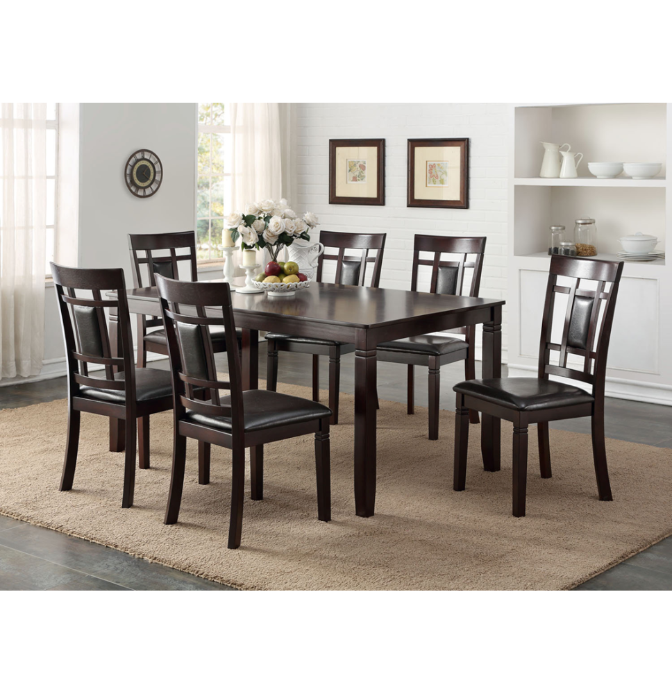 Dinning Table + 6 Chair Set