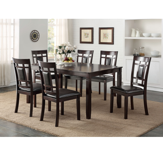 Dinning Table + 6 Chair Set