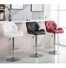 (Black) Bucket Seat Barstool 2 pieces