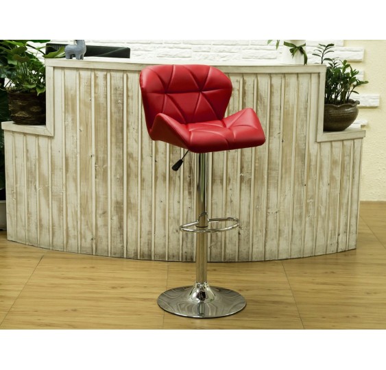 (Red) Bucket Seat Barstool