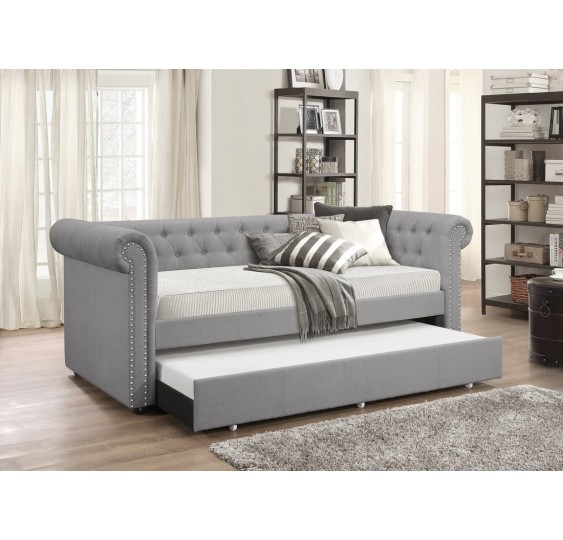 Oakmont Grey Linen Daybed **NEW ARRVIAL**