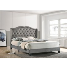 Paradise Grey Platform Bed -