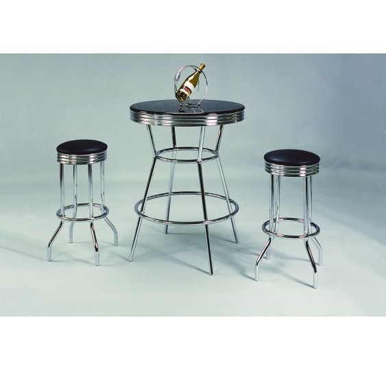 Retro 3-Piece Counter Height Bar Set - 3905SET