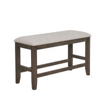 FULTON GREY COUNTER HEIGHT BENCH - 2727GY