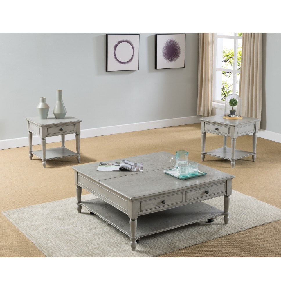 Crown Mark Liberty 3pc Coffee Table Set - 4117