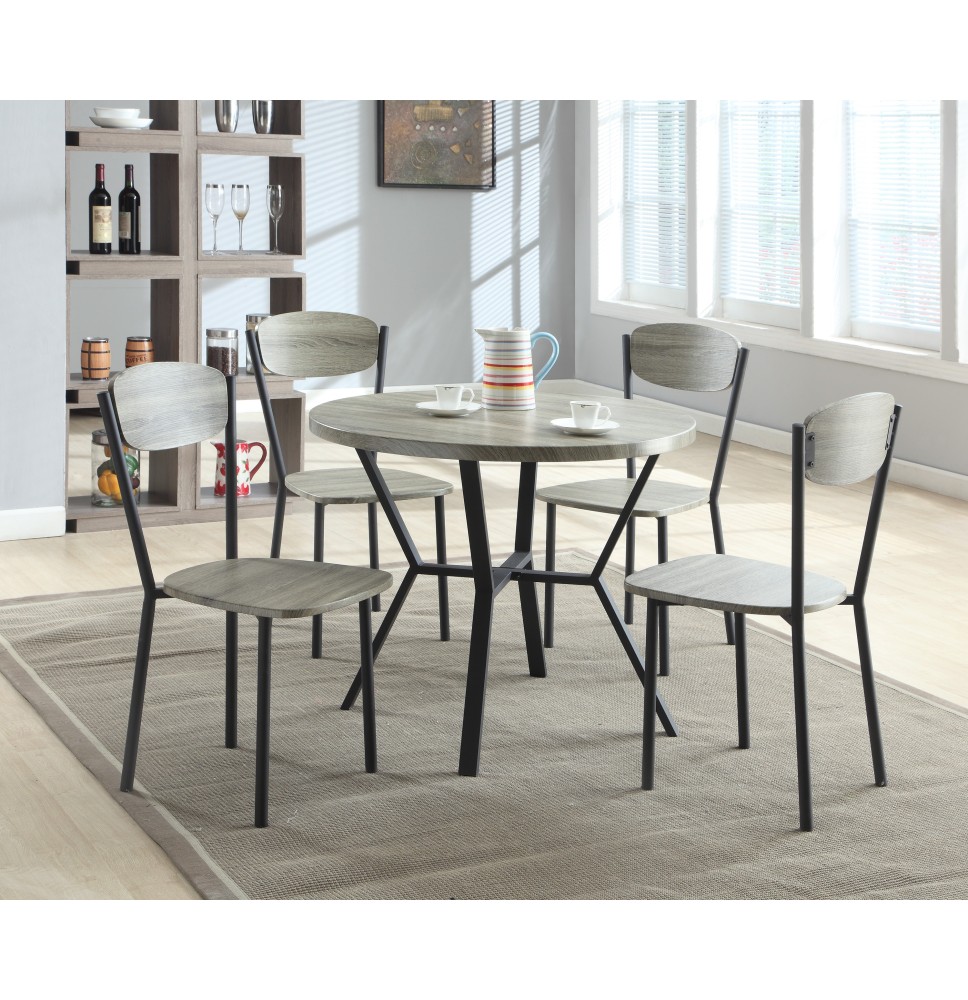 BLAKE 5-PC ROUND DINING SET - 1230