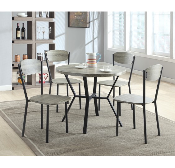 BLAKE 5-PC ROUND DINING SET - 1230