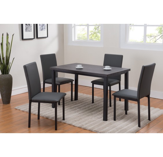 DINING ROOM SET ORLO 5-PC DINETTE - 1272