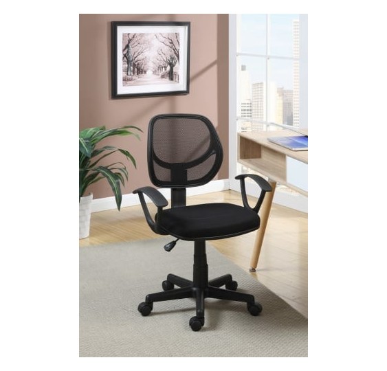 Black Student Desk Chair - F1602