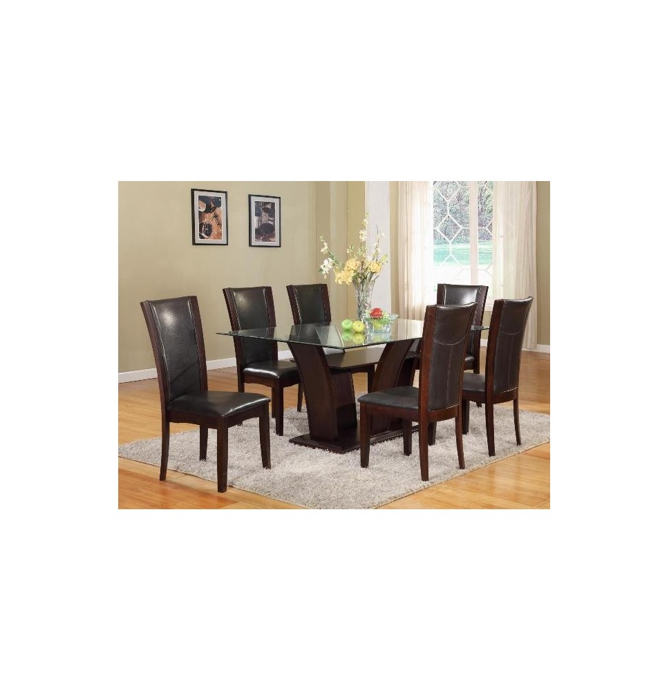 CAMELIA 42X72 2 ADDITIONAL CHAIRS - 1210ESP-4272