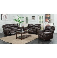 Lexington Gel Brown - Reclining Set