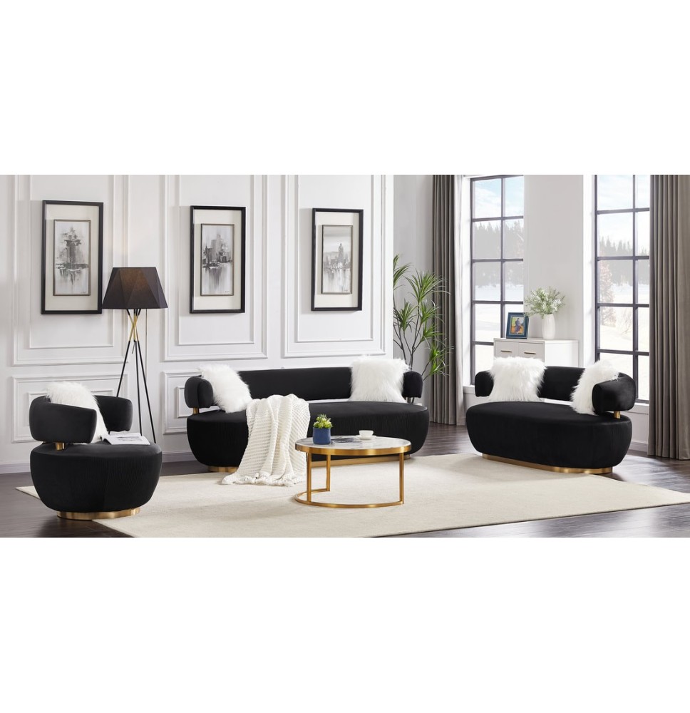 Heaven - Sofa, Loveseat, Chair Set