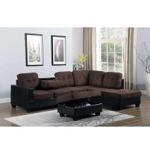 S888 Park Place Brown Color Sectional