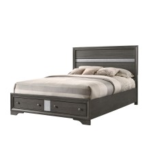 4 PCS Ragata Platform Bedroom Set Grey - B4650